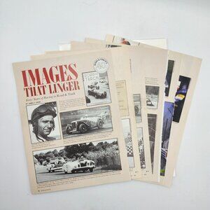 Images That Linger Forty Years Of Racing In Road & Track Magazine June 1987